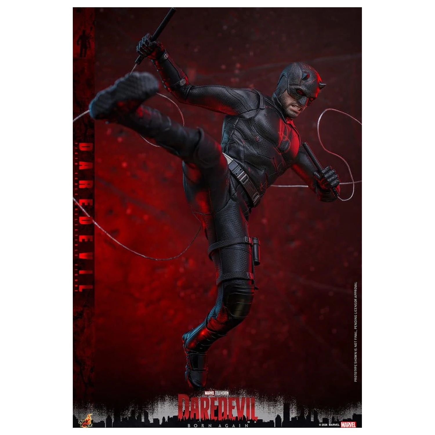 Marvel Daredevil: Born Again Actionfigur 1/6 Daredevil 30 cm Produktfoto