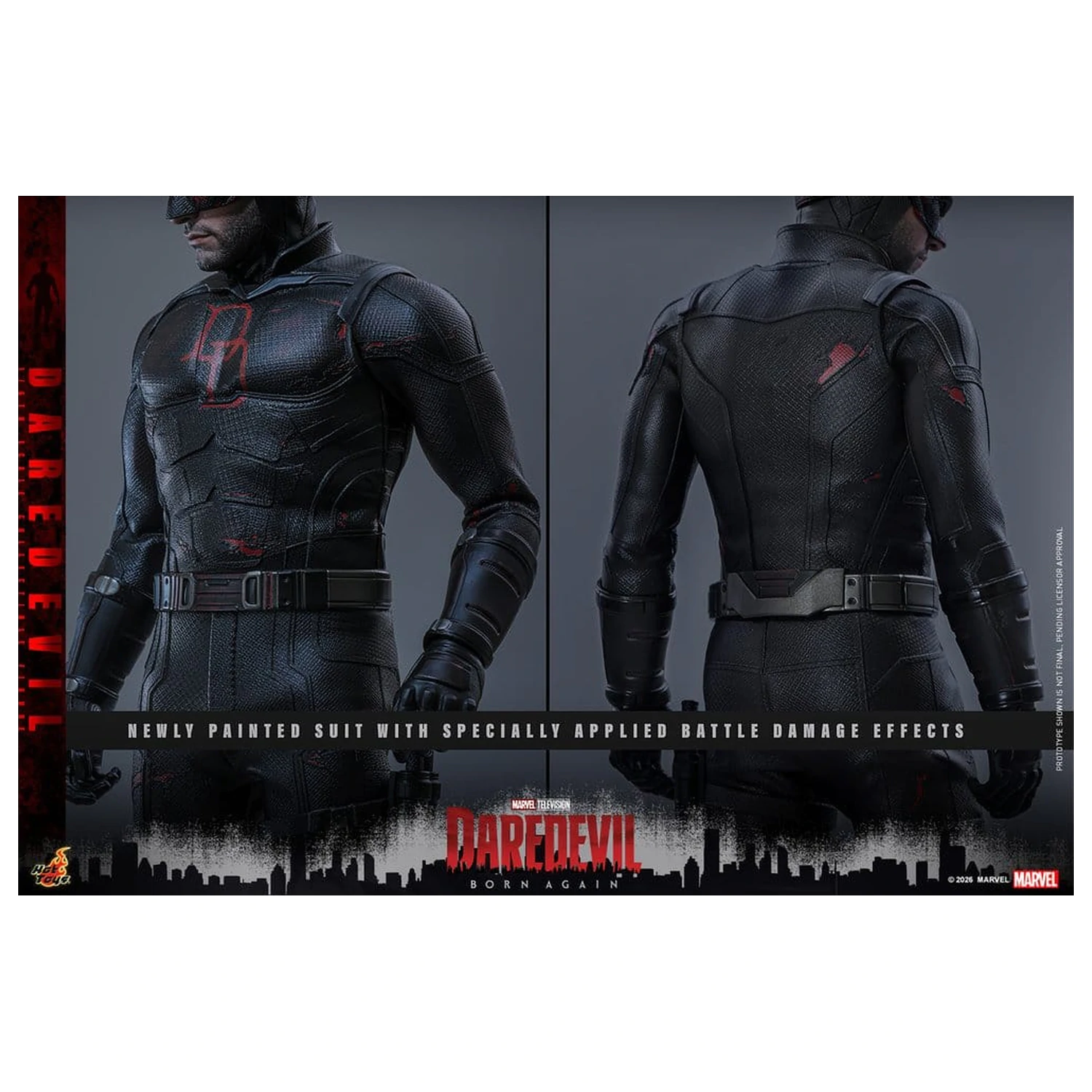 Marvel Daredevil: Born Again Actionfigur 1/6 Daredevil 30 cm Produktfoto