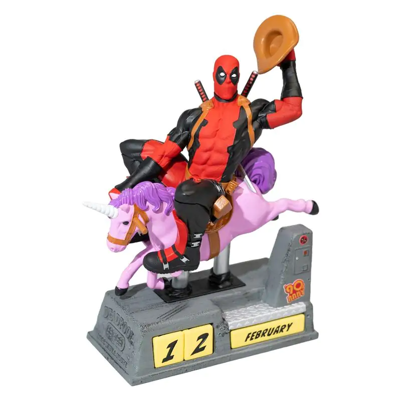 Marvel Deadpool 3D ewiger Kalender termékfotó