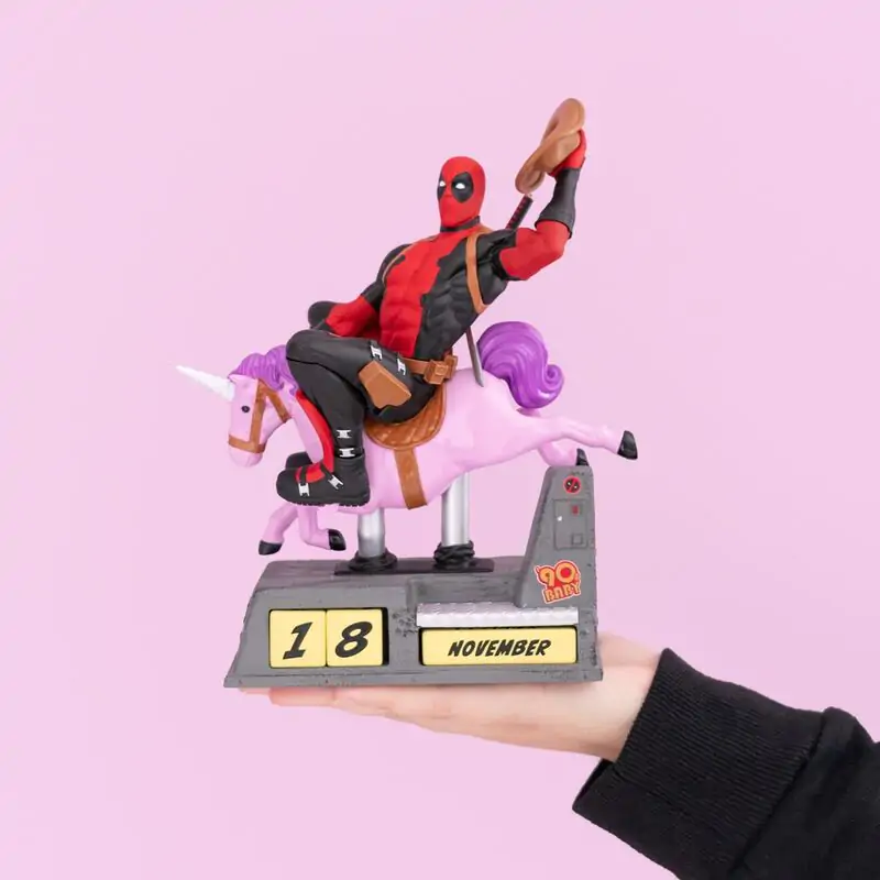 Marvel Deadpool 3D ewiger Kalender termékfotó