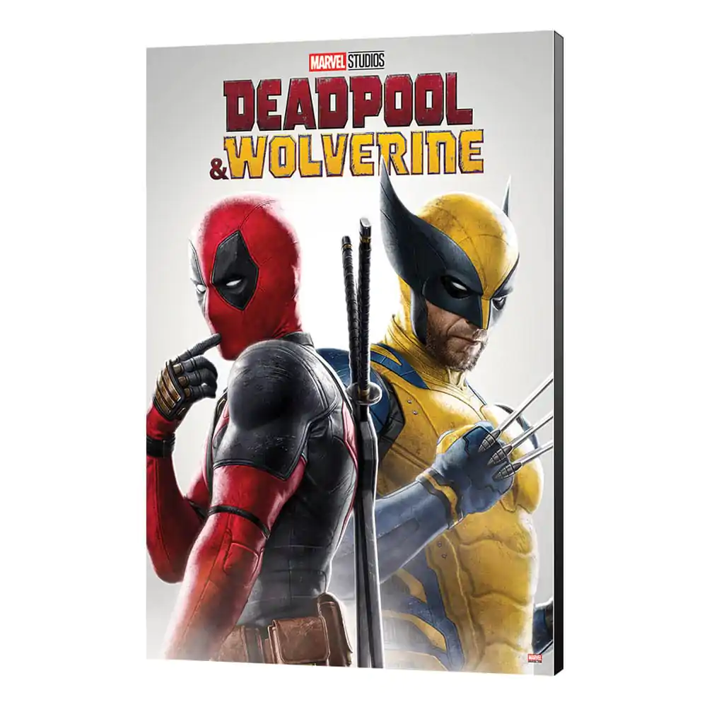 Marvel Holzdruck Deadpool & Wolverine 02 Best friends 35 x 50 cm termékfotó