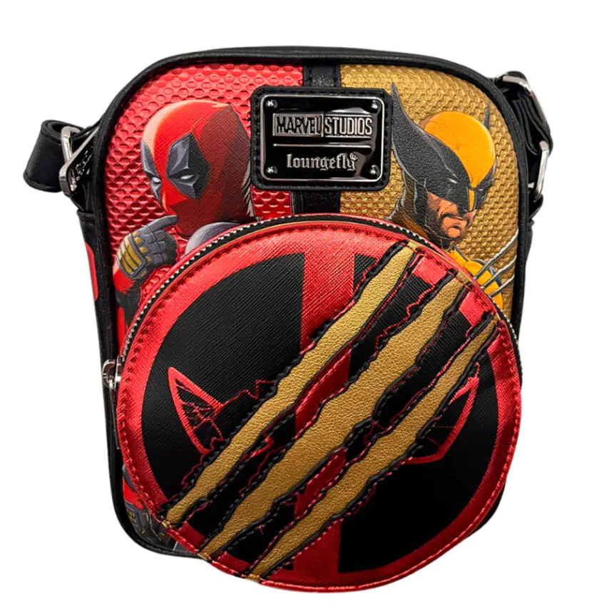 Marvel Deadpool &amp; Wolverine 3 Umhängetasche Produktfoto