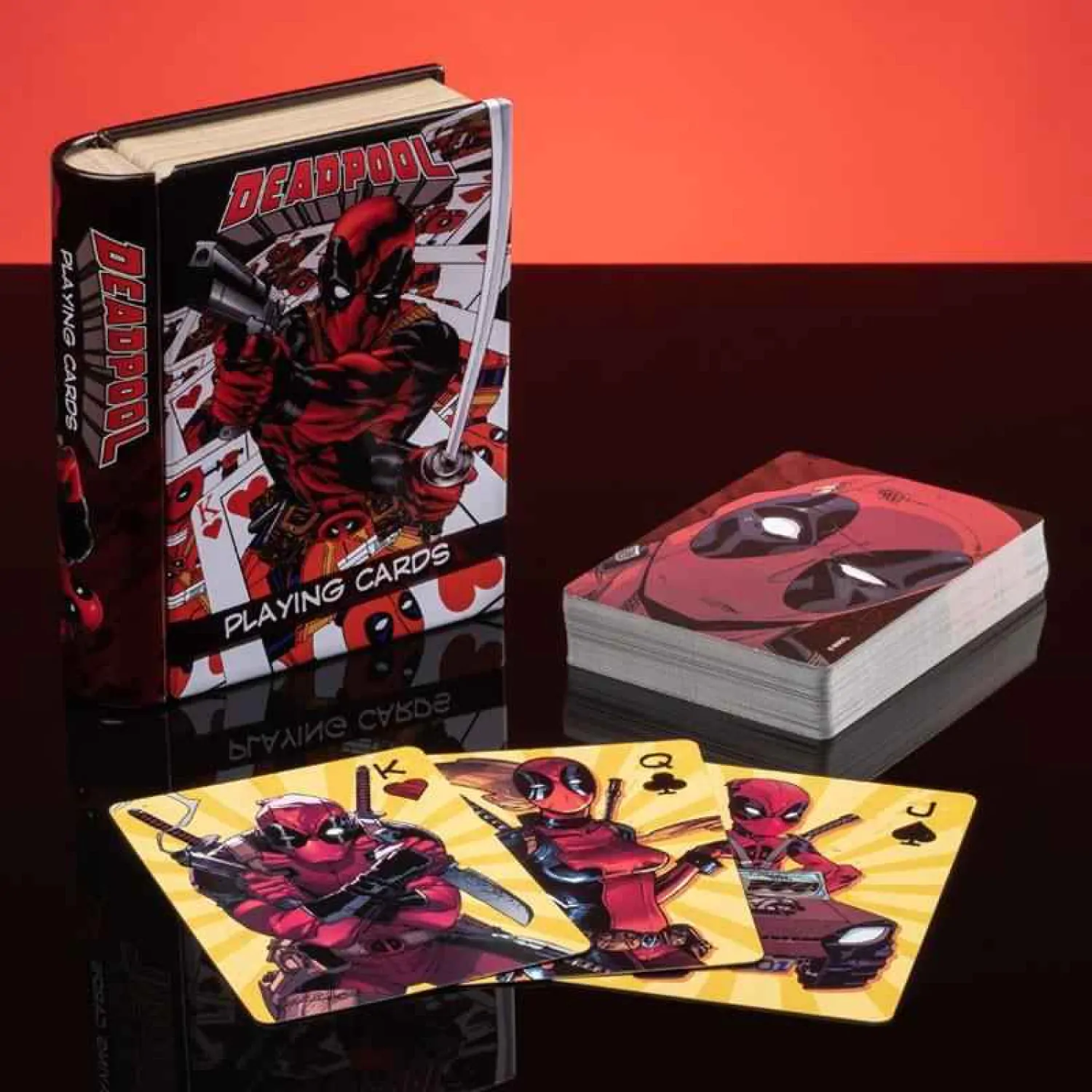 Deadpool Spielkarten Deadpool Designs Produktfoto