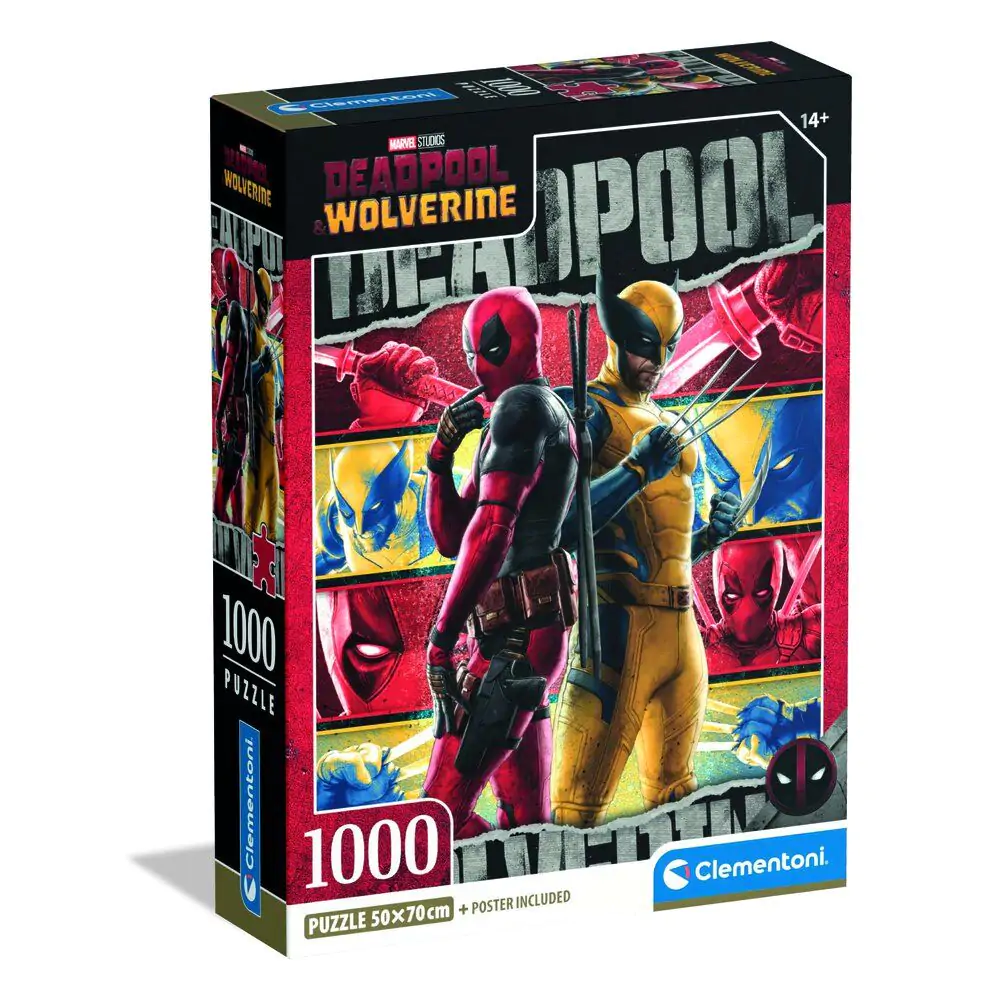 Marvel Deadpool Puzzle 1000St Produktfoto