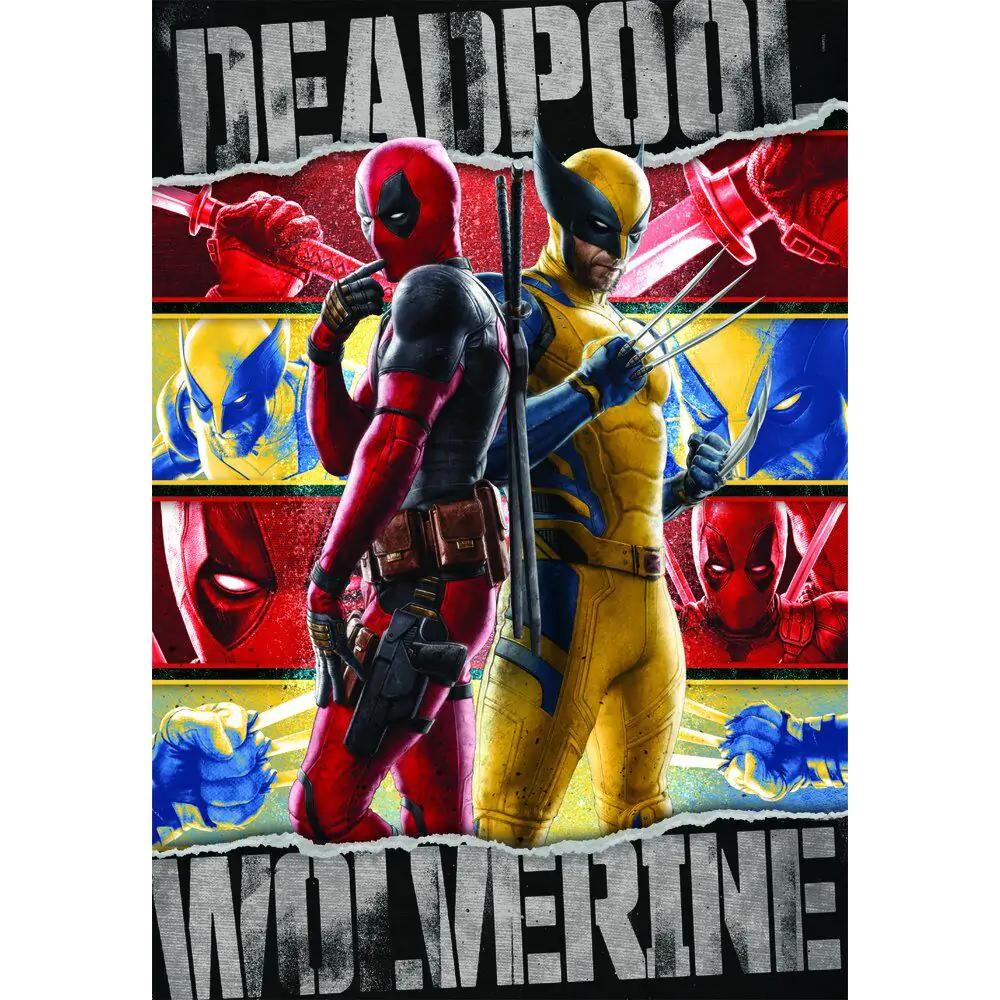 Marvel Deadpool Puzzle 1000St Produktfoto
