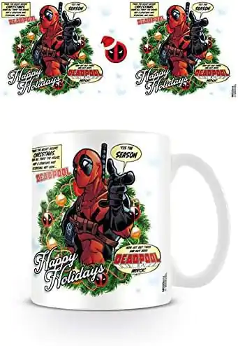 Marvel Tasse Deadpool Tis The Season Produktfoto