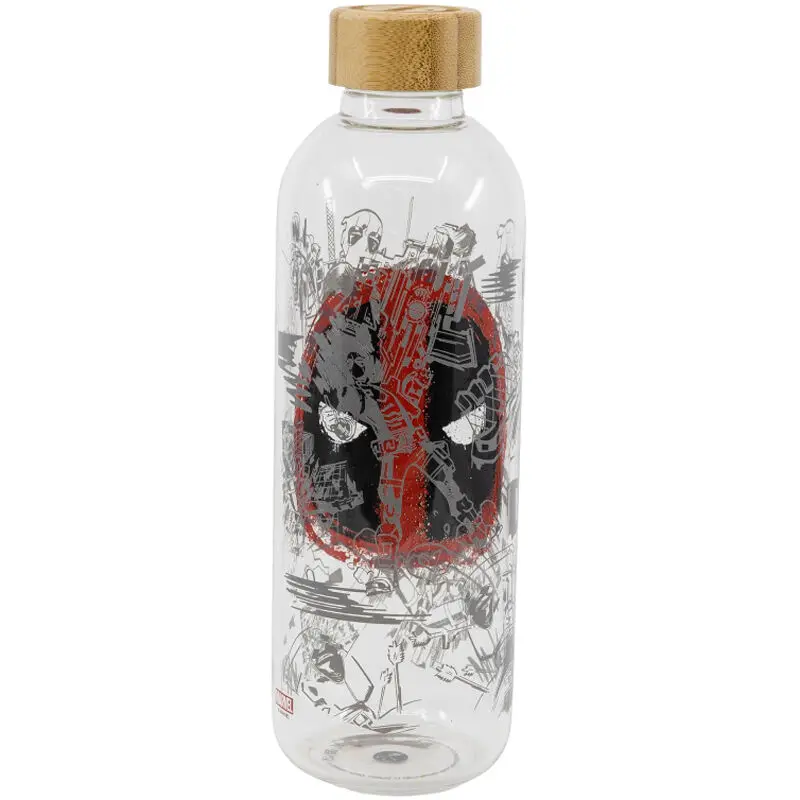 Marvel Deadpool Glasflasche 1030ml termékfotó