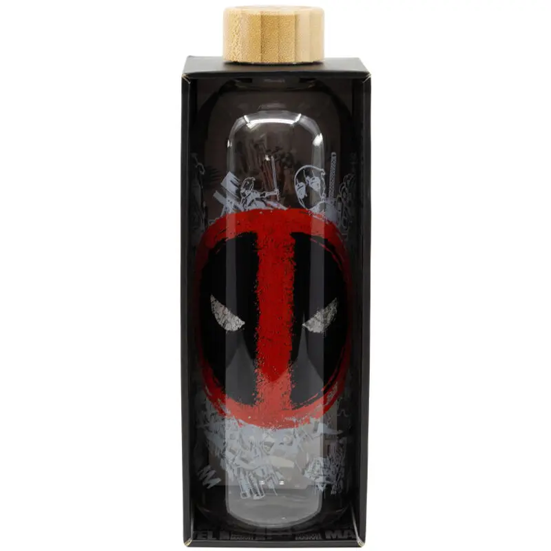 Marvel Deadpool Glasflasche 1030ml termékfotó