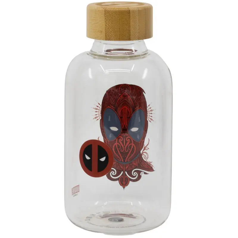 Marvel Deadpool Glasflasche 620ml termékfotó