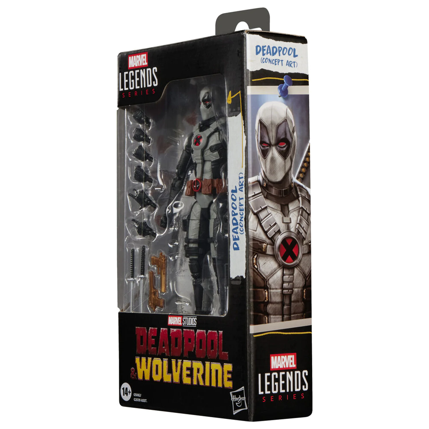 Marvel Deadpool & Wolverine Deadpool Concept Art Actionfigur Produktfoto