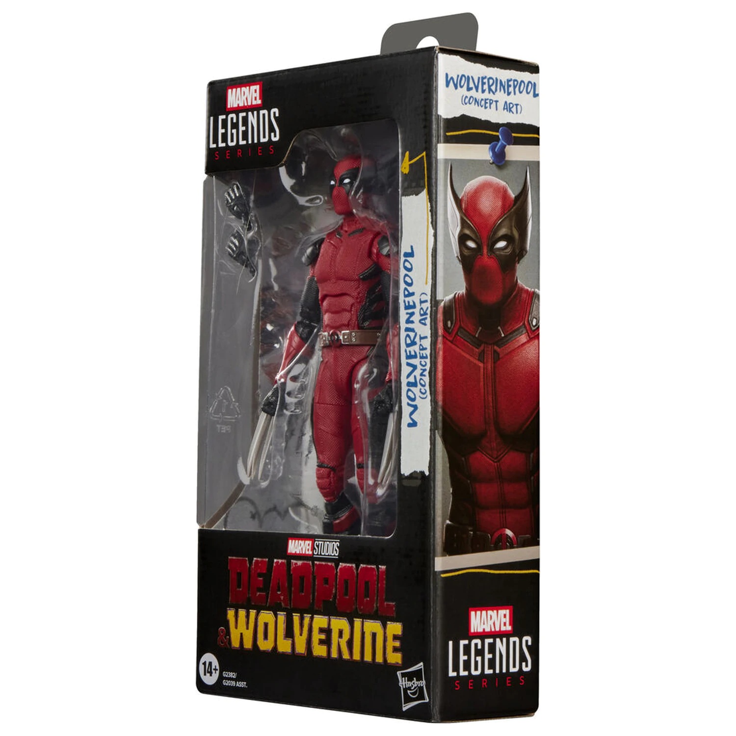 Marvel Deadpool & Wolrerine Wolverinepool Concept Art Actionfigur Produktfoto