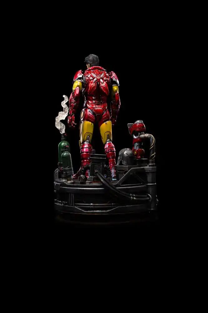 Marvel Deluxe Art Scale Statue 1/10 Iron Man Unleashed 23 cm termékfotó