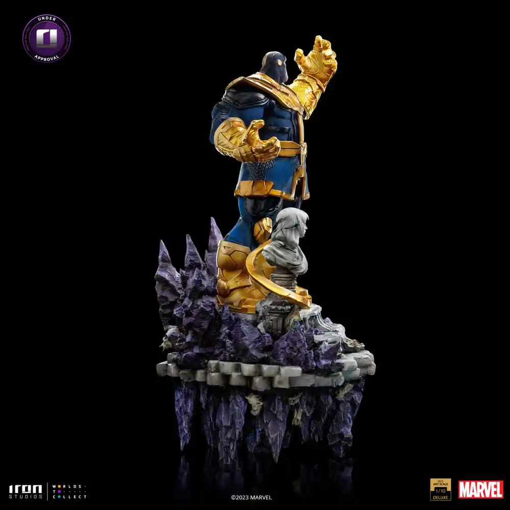 Marvel Deluxe BDS Art Scale Statue 1/10 Thanos Infinity Gaunlet Diorama 42 cm termékfotó