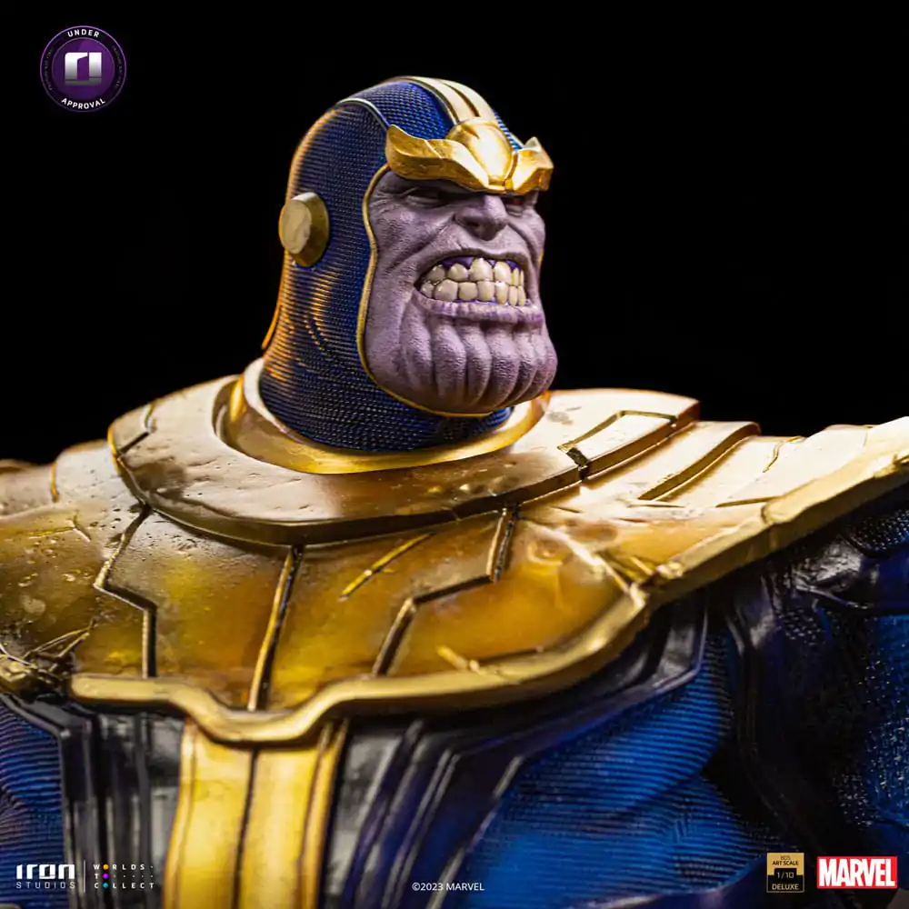 Marvel Deluxe BDS Art Scale Statue 1/10 Thanos Infinity Gaunlet Diorama 42 cm termékfotó