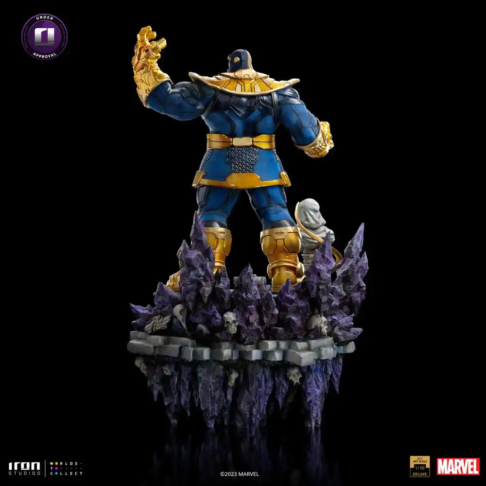 Marvel Deluxe BDS Art Scale Statue 1/10 Thanos Infinity Gaunlet Diorama 42 cm termékfotó