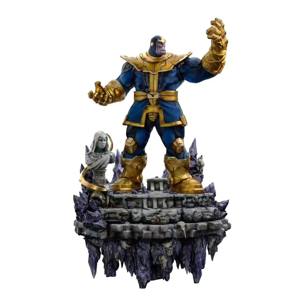 Marvel Deluxe BDS Art Scale Statue 1/10 Thanos Infinity Gaunlet Diorama 42 cm termékfotó