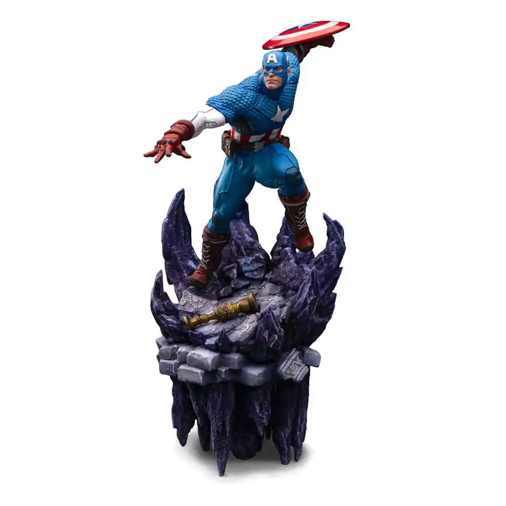 Marvel Deluxe BDS Art Scale Statue 1/10 Captain America 34 cm termékfotó