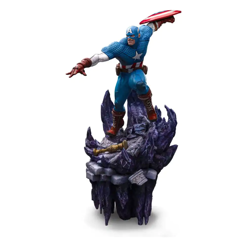 Marvel Deluxe BDS Art Scale Statue 1/10 Captain America 34 cm termékfotó