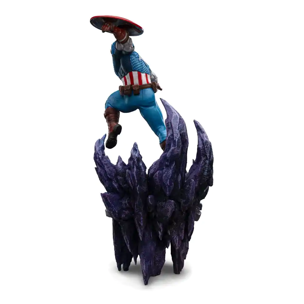Marvel Deluxe BDS Art Scale Statue 1/10 Captain America 34 cm termékfotó