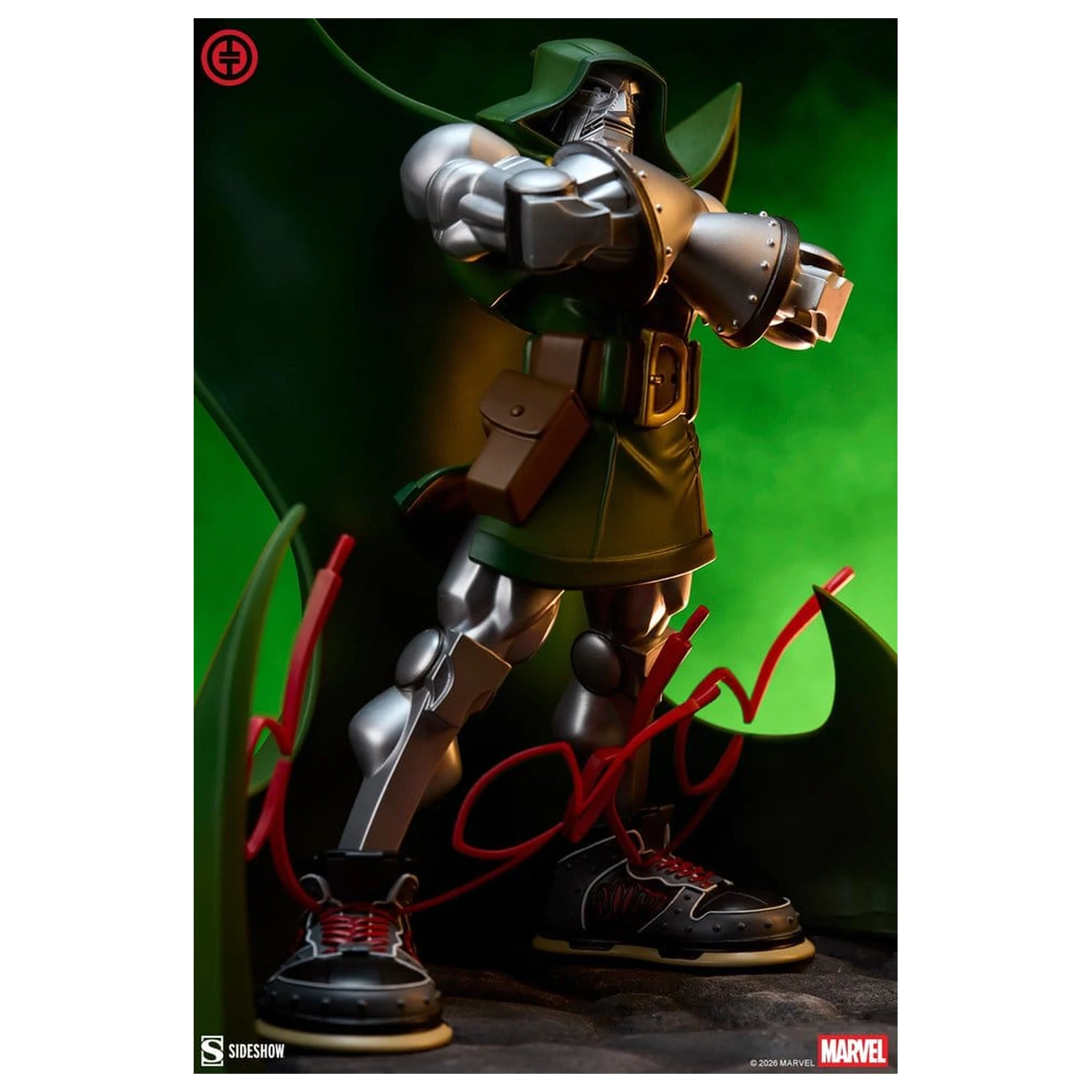 Marvel Designer Sammler-Statue Dr. Doom 25 cm Produktfoto