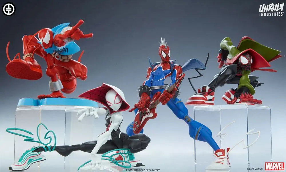 Marvel Designer Series Vinyl Statue Spider-Punk by Tracy Tubera 22 cm Produktfoto