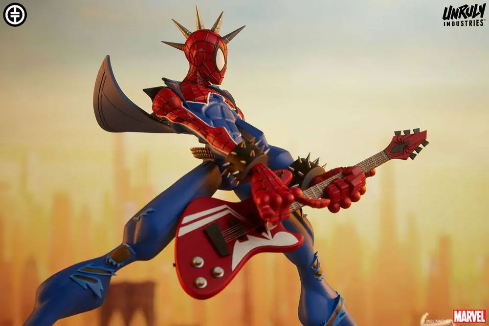 Marvel Designer Series Vinyl Statue Spider-Punk by Tracy Tubera 22 cm Produktfoto
