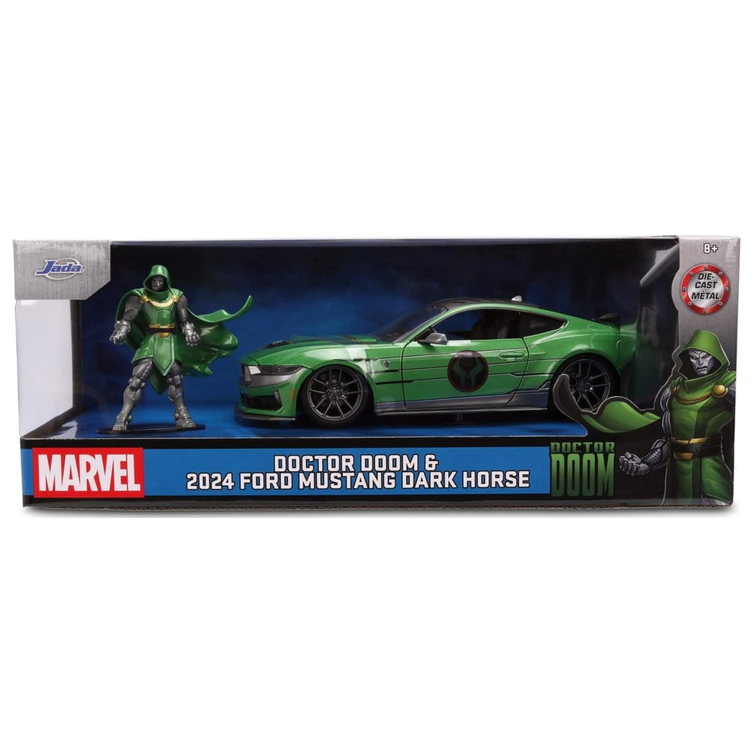 Marvel Druckguss Modell 1:24 Avengers Doctor Doom 2024 Ford Produktfoto
