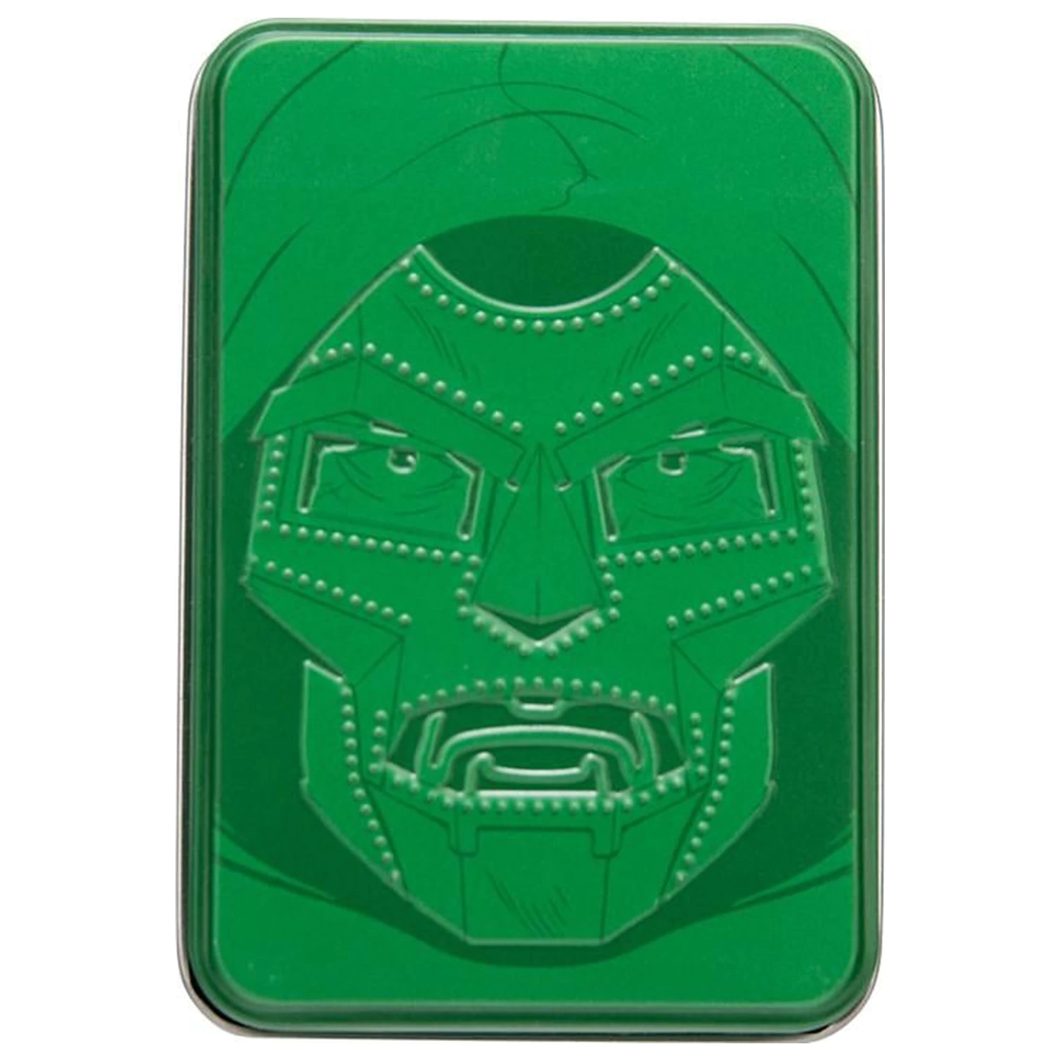 Marvel Doctor Doom Spielkarten in einer Blechdose Produktfoto
