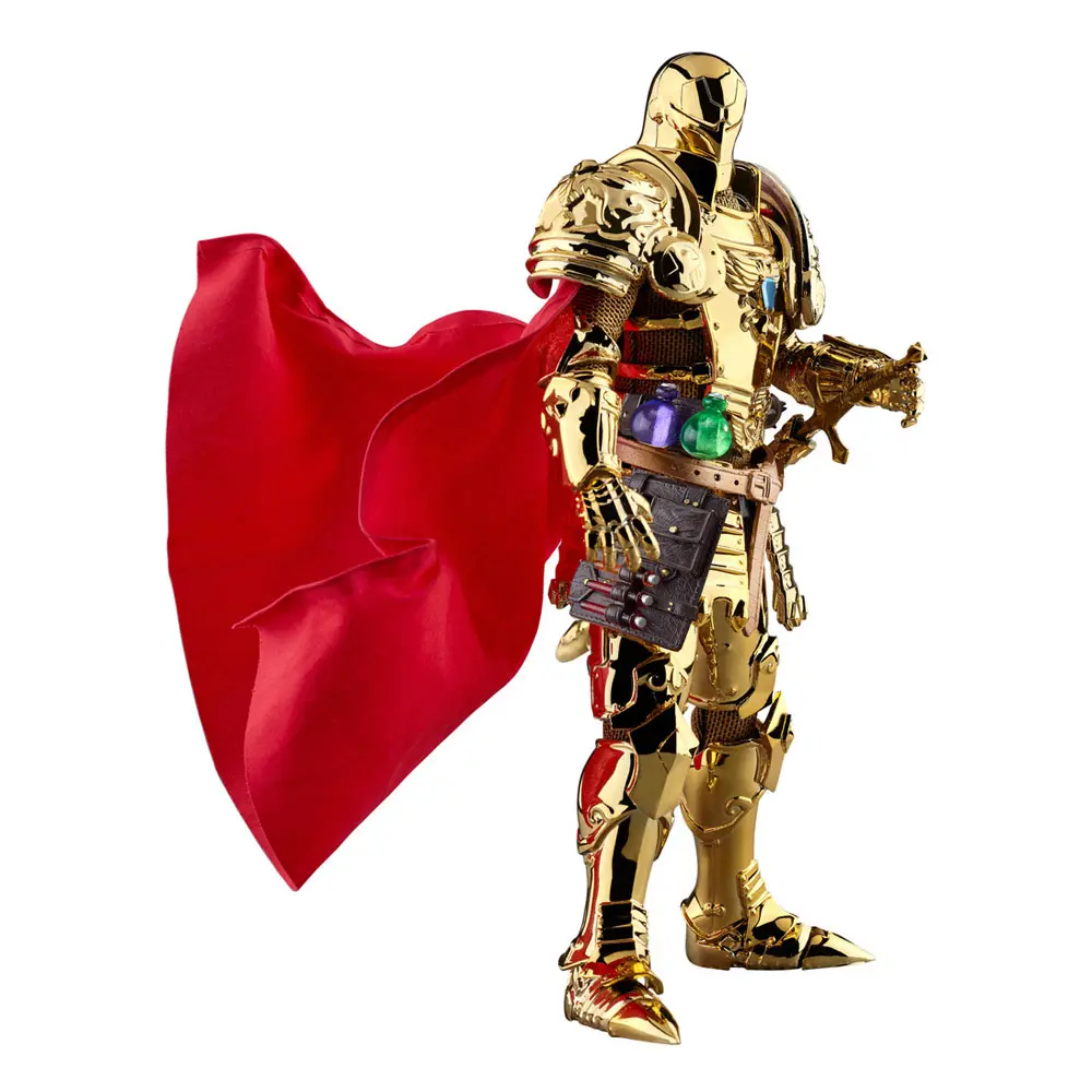 Marvel Dynamic 8ction Heroes Actionfigur 1/9 Medieval Knight Iron Man Gold Version 20 cm termékfotó