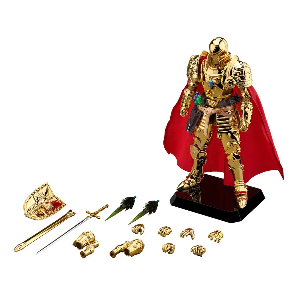 Marvel Dynamic 8ction Heroes Actionfigur 1/9 Medieval Knight Iron Man Gold Version 20 cm termékfotó