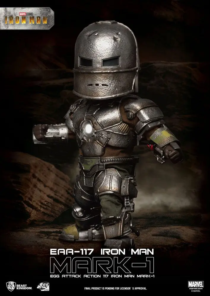 Marvel Egg Attack Actionfigur Iron Man Mark I 16 cm Produktfoto