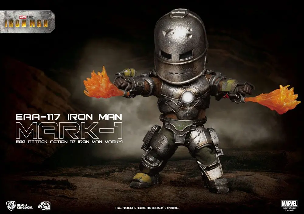 Marvel Egg Attack Actionfigur Iron Man Mark I 16 cm Produktfoto