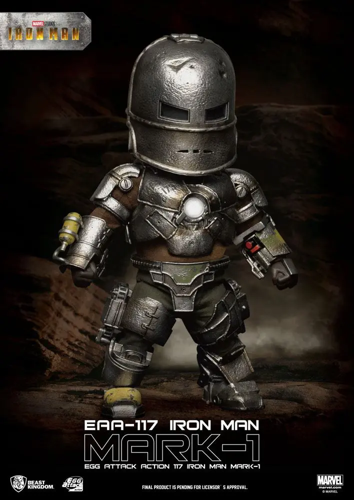 Marvel Egg Attack Actionfigur Iron Man Mark I 16 cm Produktfoto