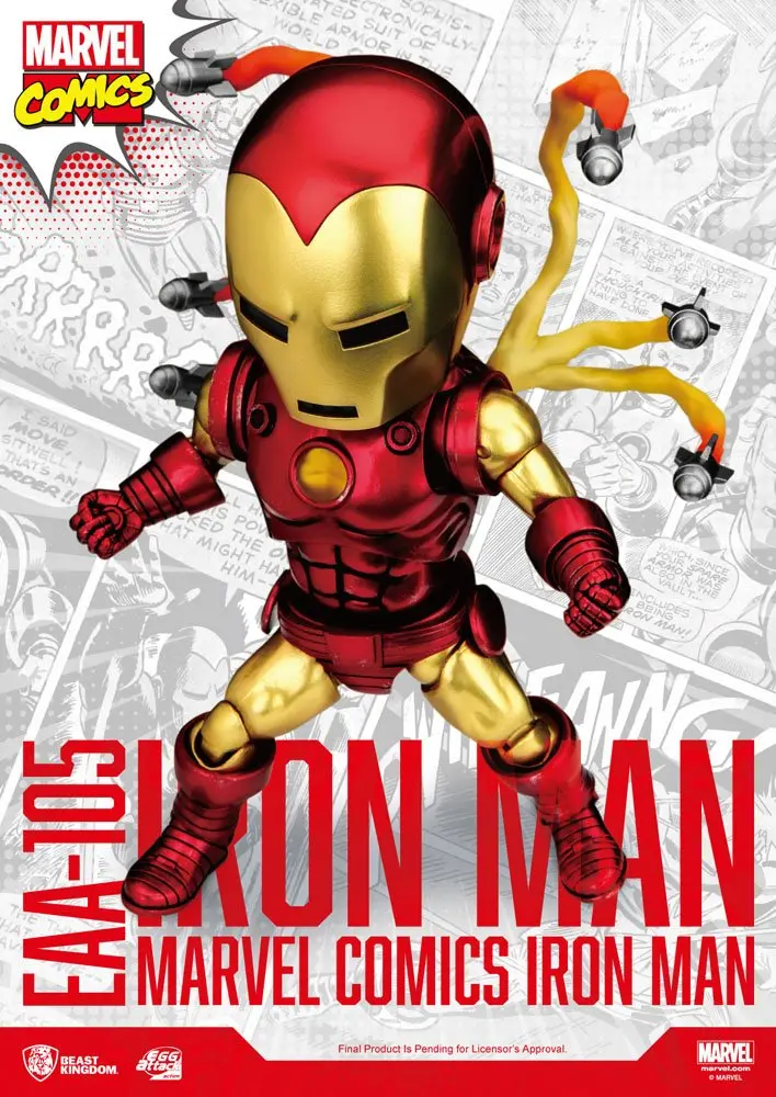 Marvel Egg Attack Actionfigur Iron Man Classic Version 16 cm Produktfoto
