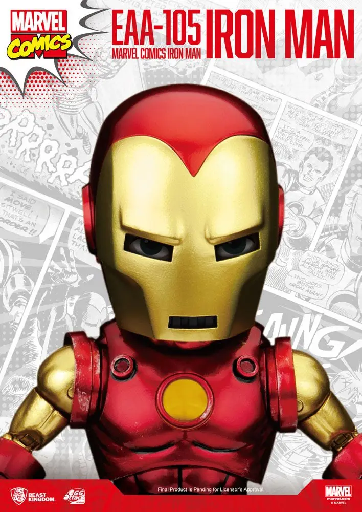 Marvel Egg Attack Actionfigur Iron Man Classic Version 16 cm Produktfoto