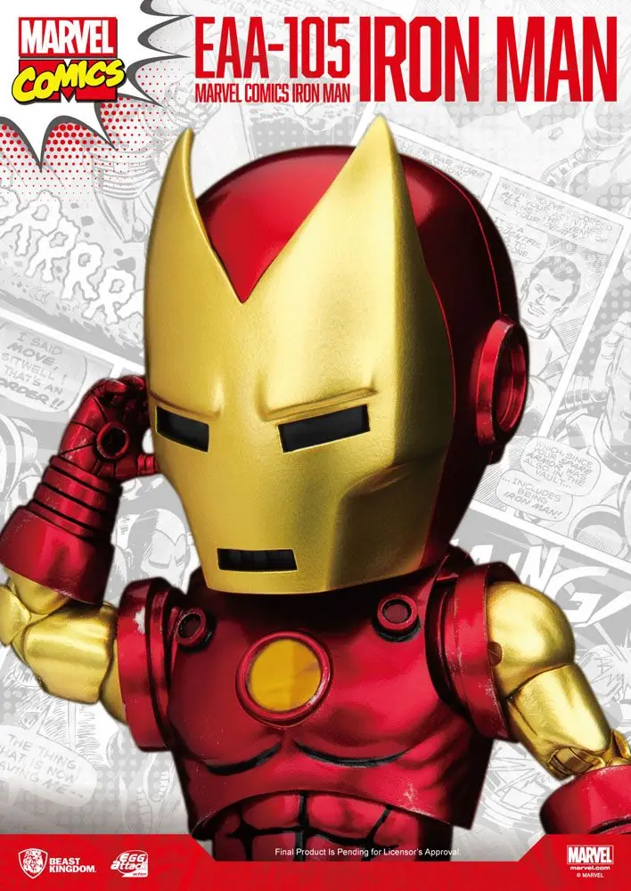 Marvel Egg Attack Actionfigur Iron Man Classic Version 16 cm Produktfoto