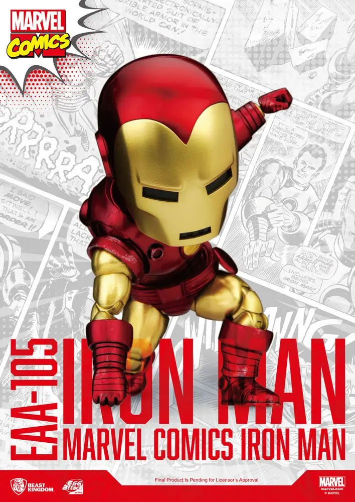 Marvel Egg Attack Actionfigur Iron Man Classic Version 16 cm Produktfoto