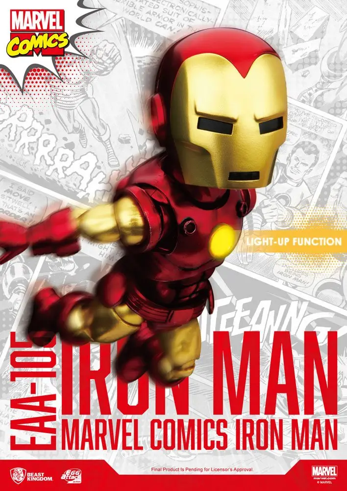 Marvel Egg Attack Actionfigur Iron Man Classic Version 16 cm Produktfoto