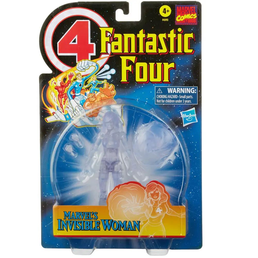 Marvel Fantastic Four Invisible Woman 2 Vintage Figur 15cm Produktfoto