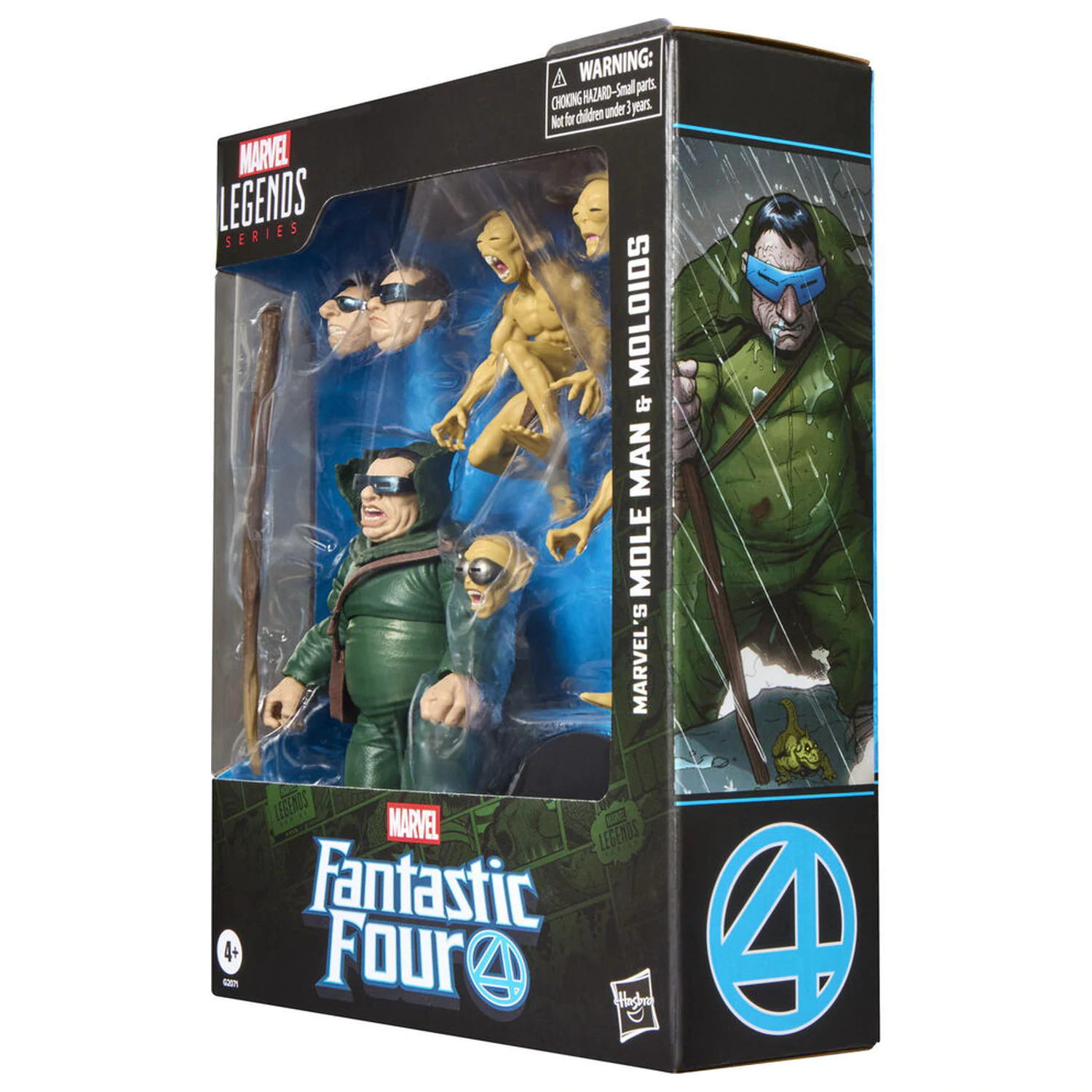 Marvel Fantastic Four Marvels Mole Man & Moloios Figurensatz 15cm Produktfoto