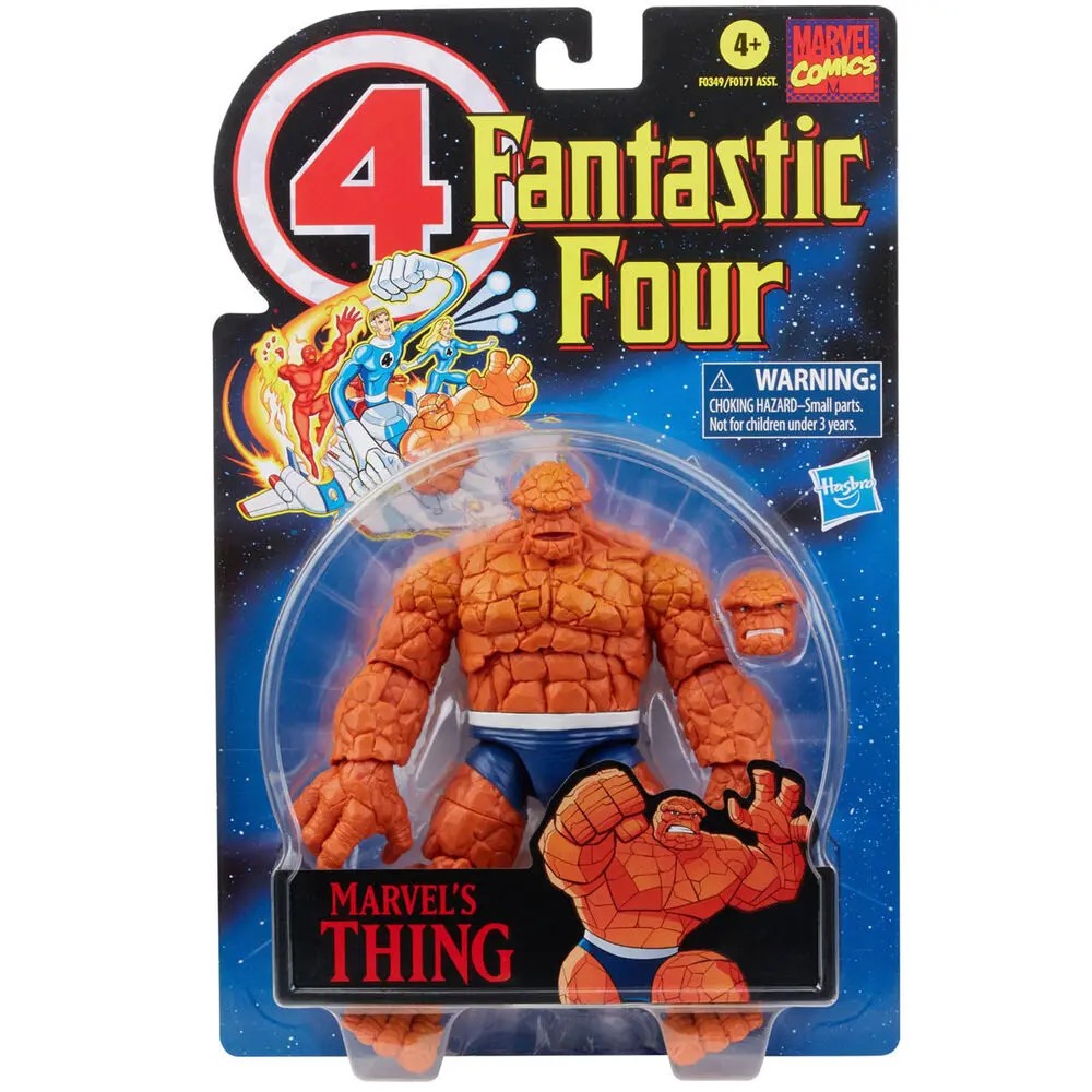Marvel Fantastic Four Thing Vintage Figur 15cm Produktfoto