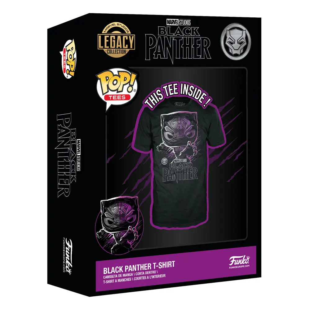 Marvel Funko Boxed Tee Black Panther T-shirt termékfotó