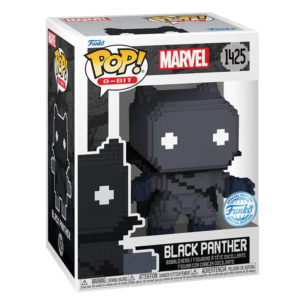 Marvel Funko POP! 8-Bit Vinyl Figur Black Panther 9 cm termékfotó