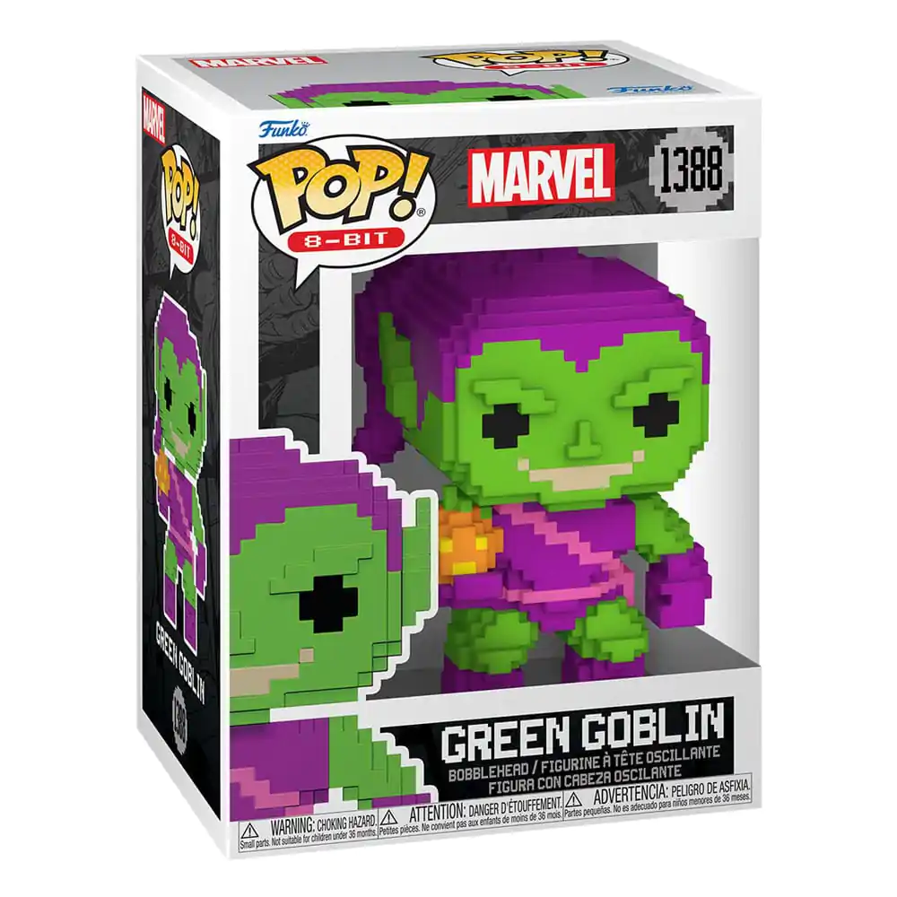 Marvel Funko POP! 8-Bit Vinyl Figur Green Goblin 9 cm termékfotó