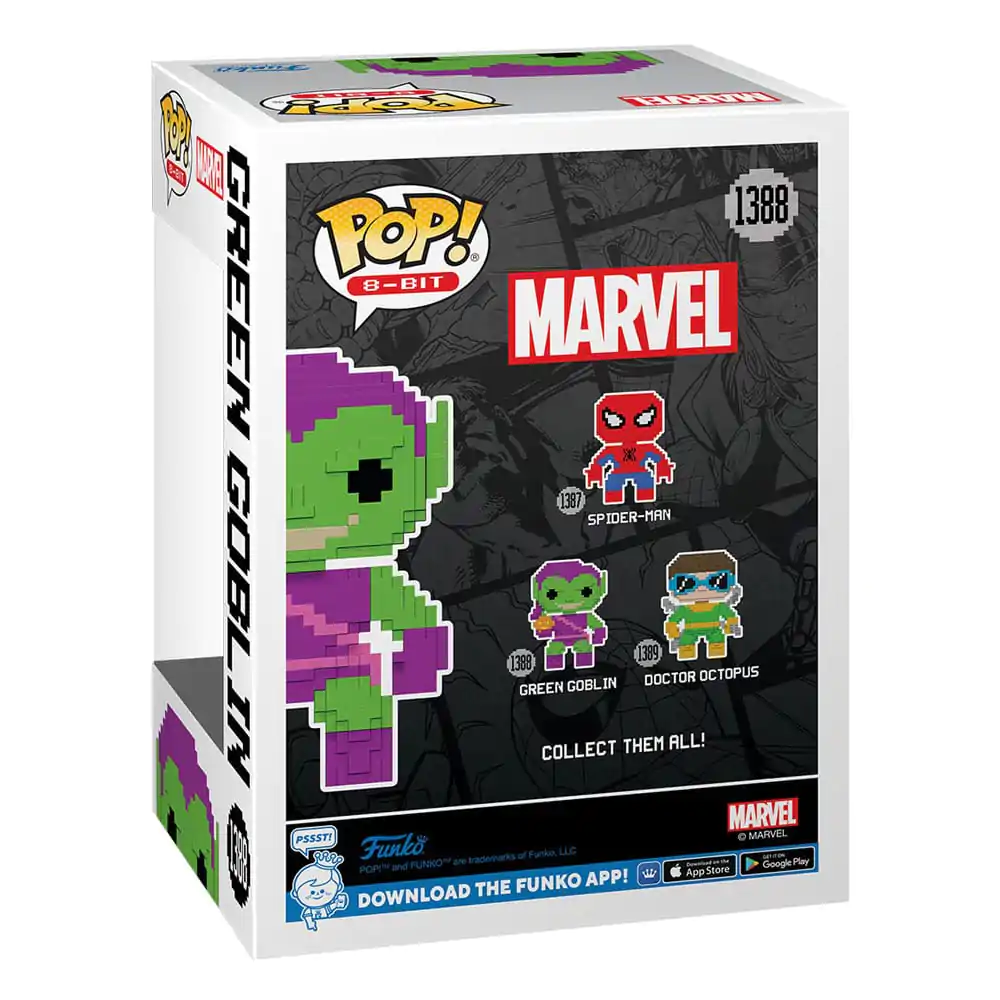 Marvel Funko POP! 8-Bit Vinyl Figur Green Goblin 9 cm termékfotó