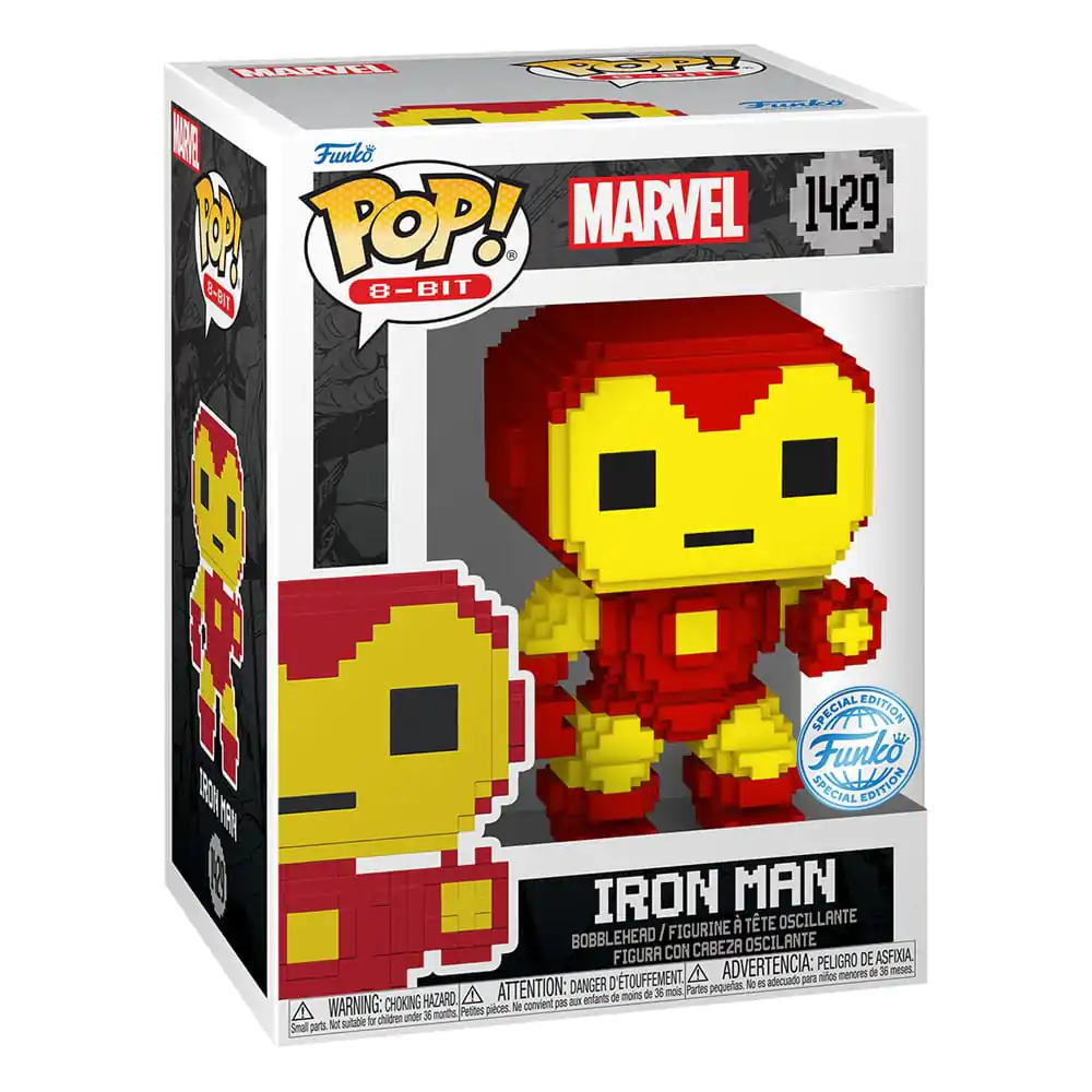 Marvel Funko POP! 8-Bit Vinyl Figur Iron Man 9 cm termékfotó