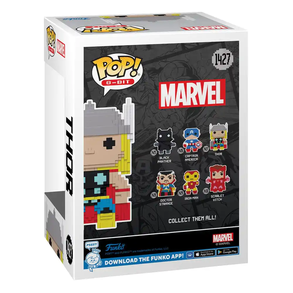 Marvel Funko POP! 8-Bit Vinyl Figur Thor 9 cm Produktfoto