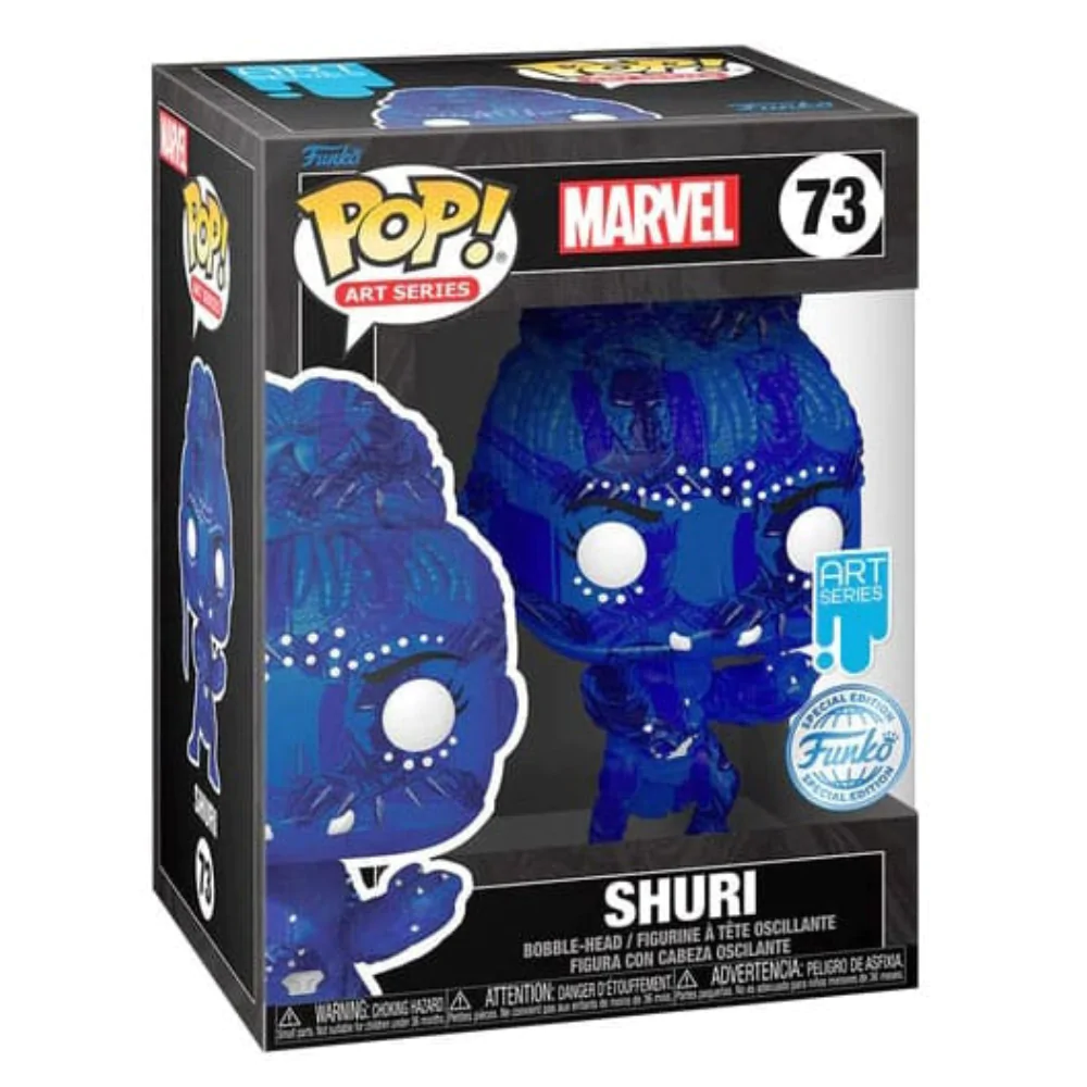 Marvel POP! Artist Series Vinyl Figur Shuri 9 cm Produktfoto