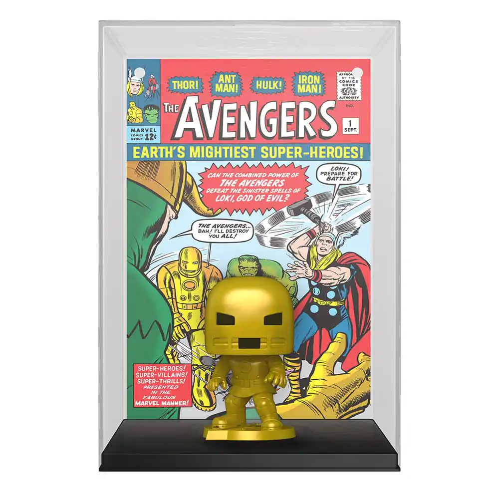 Marvel Funko POP! Comic Cover Vinyl Figur Avengers #1 9 cm termékfotó