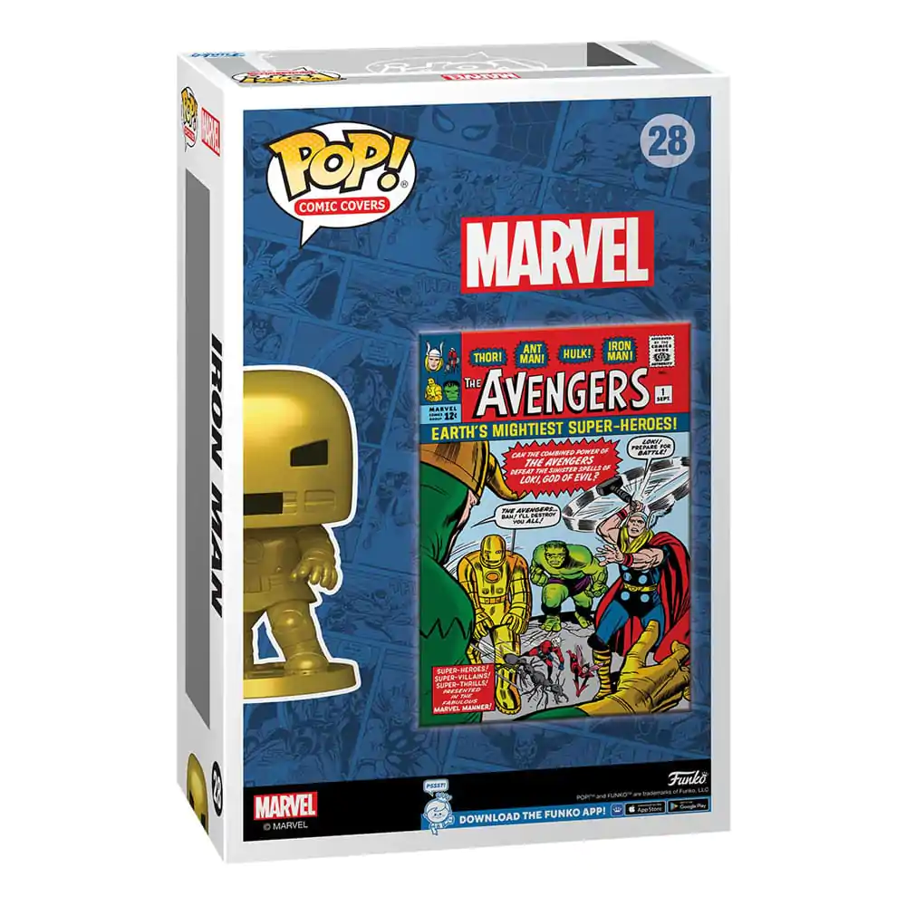 Marvel Funko POP! Comic Cover Vinyl Figur Avengers #1 9 cm termékfotó